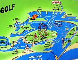 Cap d'Agde mit dem Coche d'Eau entdecken